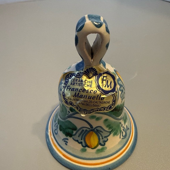 Ceramiche Artistiche Other - CERAMICHE ARTISTICHE Francesco Manuelle (Artist/Brand Name) Bell